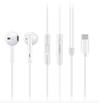 Picture of Huawei EarPhone with Type C Output CM33 - White