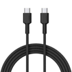 Picture of AUKEY ES PD Nylon Braided USB-C To USB-C Cable 0.9M CD45 - Black