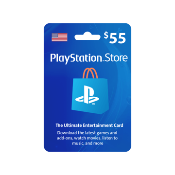 Picture of PlayStation Network - $55 PSN Card (United States Store)