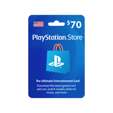 Picture of PlayStation Network - $70 PSN Card (United States Store)